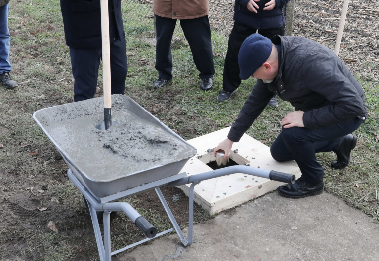Polaganje kamena temeljca za fabriku vode